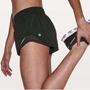 lululemon athletica Dark Green Women's Athletic Shorts